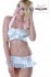 Sexy kostým Go Go Silver Skirt - Stříbrná